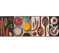 Wash+Dry Hot Spices Felpudo, Acrílico, Multicolor, 60x180x0.7 cm