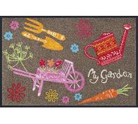 Wash+Dry My Garden Felpudo, Poliamida, Multicolor, 50x75cm