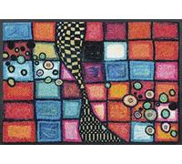 Wash+Dry Tiger Tundra Felpudo, Acrílico, Multicolor, 50x75x0.7 cm