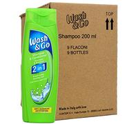 Wash & Go 2 in1 - Caseta Champú & Conditioner - 9 x