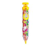 Washable Crayons - Gentle Anti-Slip Easy Grip Design | Household Drawing Pens Colorful Sticks | For Children Girls Artists Travel Class, Home School Indoor Preschool, Rotating Pressing Crayons