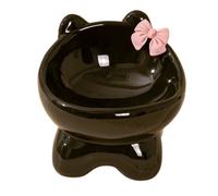 Washable Dog Bowl - Reusable Slow Feeder, Pet Feeder with Elevated Base, Puppy Bowls with Wide Mouth Design, Pet Feeding Station Accessories, Feline Bowl for Home Indoor Outdoor Use