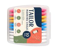 Washable Erasable Marking Pen - 10 Piece Fabric Chalk for Sewing