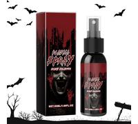 Washable Fake Blood, 50ml Dripping Body Paint, Realistic Costume Makeup Liquid, and Easy to Remove for Eyes Face Clothes, Dress Up, Adults, Kids, 5.12 Inches