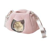 Washable Hamster Travel Backpack - Flying Squirrel Handbag Carrier | Flat-Bottomed Small Pet Bag For Mice Rodents | Pořtable Breathable, Vet Visits
