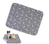 Washable Pee Pads for Dogs, Puppy Pads with Pheromones, Reusable Puppy Pad - Waterproof, Leak-Proof, Anti-Slip Dog for Home, Crate & Travel (Gray,11.8*11.8in)