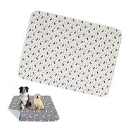 Washable Pee Pads for Dogs, Puppy Pads with Pheromones, Reusable Puppy Pad - Waterproof, Leak-Proof, Anti-Slip Dog for Home, Crate & Travel (White Background,11.8*11.8in)