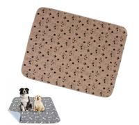 Washable Pee Pads for Dogs, Puppy Pads with Pheromones, Reusable Puppy Pad - Waterproof, Leak-Proof, Anti-Slip Dog for Home, Crate & Travel (Brown Puppy,11.8*11.8in)