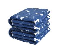 Washable Puppy Pads, Waterproof Whelping Mat, Polyester Reusable Non-Slip Dog Pads For Pets, Absorbent Floor Protector For Cage Crate Car Use, Leakproof, Machine Washable