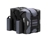 washangshuang Alforjas Laterales traseras Impermeables de PVC Motocicleta para Rebel CMX300 500(52L Side Bag)
