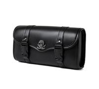 washangshuang Bolsa de Herramientas para Motocicleta, alforjas, Soporte para Manillar y Respaldo para Yamaha(Black 1)