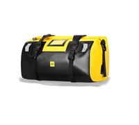 washangshuang Bolsa Trasera Motocicleta, Impermeable, 20L, 40L, Asiento Trasero de Motocicleta, Equipaje seco Universal para Suzuki(40L Black Yellow)