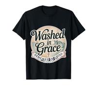 Washed In Grace Renewed In Faith Spirit Believer Church - Camiseta
