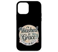 Washed In Grace Renewed In Faith Spirit Believer Church - Carcasa para iPhone 12 Mini