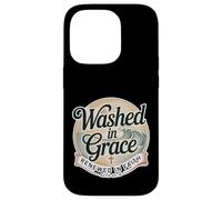 Washed In Grace Renewed In Faith Spirit Believer Church - Carcasa para iPhone 14 Pro