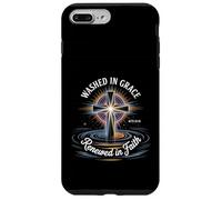 Washed In Grace Renewed In Faith Spirit Believer Church Carcasa para iPhone 7 Plus/8 Plus
