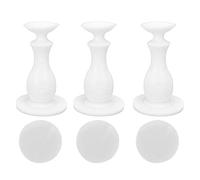 Washer Door Stopper 3 Pack | Soft Rubber Door Holder for Front Load Washing Machine | Keep Door Ajar for Ventilation/Avoid Growth (White)