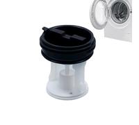 Washer Drainage Pump Cover - Plug For Machine | Laundry Replacement Part | Drain Fluff Filter For Washing Machines Prevent Water Spills Leaks Seal Cap Lid Trap Repair Debris Accessory Task