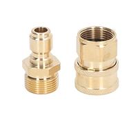 Washer Quick Connect Fittings, Durable Brass Construction (Enchufe de