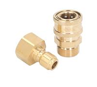 Washer Quick Connect Fittings, Durable Brass Construction (Enchufe de
