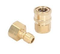 Washer Quick Connect Fittings, Durable Brass Construction (Enchufe y
