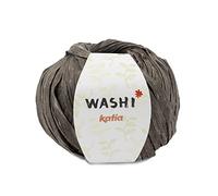 Washi algodon de Katia madejas de 100 gramos y 100 metros. Color Marrón (142)