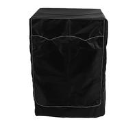 Washing Machine Cover,Washer Dryer Cover Suit Most Front Load Suncreen All Weather Protection Black (60 x 60 x 88cm)