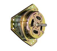 Washing Machine Dehydration Motor, Universal Pure Copper Wire Metal High Power Washing Machine Dry Motor For Replacement 70W Fine Shaft (Eje grueso de 70 W.)