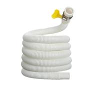 washing machine hoses, Manguera de drenaje blanca de 1-3 m, manguera de entrada, extensión de tubo de drenaje for aire acondicionado, lavadora, accesorios.(1.5M)