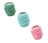 Washing Machine Laundry Ball,Automatic Liquid Fabric Softener Dispenser Laundry Balls For Washer Refillable,Removal Washer Ball Dryer Washing Laundry Washing Sponge Household Substitute (A,3)