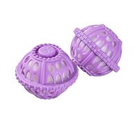Washing Machine Laundry Balls, Non Detergent Dryer Balls, 3.35x2.76in Anti Knot Home Cleaning Tools, Reusable Fabric Softener for Families, College Students, Travel, RVs Use