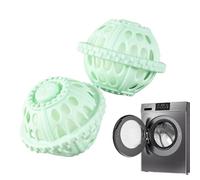 Washing Machine Laundry Balls - Reusable Fabric Cleaning Orbs for Home Laundry | Massage Beads for Clothes Agitation, Stain Loosening, Soft Fabric Care and Energy Saving 3.35x2.76 in