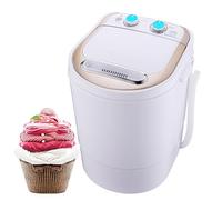 Washing Machine,Mini Portable Integrated Washing And Elution,With Drainage Basket,Washing Weight 2.1-4.5Kg,For Camping, Caravan, Dorms Apartments, College Rooms, LJJY-KK