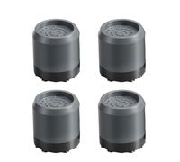 Washing Machine Stabilizer, Anti-Vibration Pads, Suction Cup appliance stabilizer mat, Reduces Noise and Movement For Dorms Kitchens, Silicone and PP Build, 4-Pieces, 390g Set
