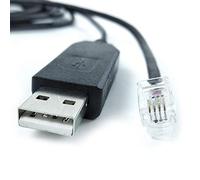 Washinglee 505 Cable de control para Meade HC Autostar/Audiostar/497, Chip FTDI integrado, cable de actualización de firmware USB, para ETX127 ETX125 ETX-90 LXD75 LX80 LX90 y ETX 80.(6 PIES / 1.8M)