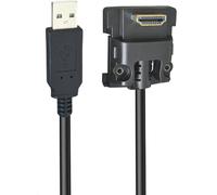 Washinglee Cable USB A para terminales POS Ingenico IPP350 IPP320 ISC250 Lane 8000/7000/5000/3000 e ISC480 IPP315 IPP310. 2 m