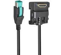 Washinglee Cable USB de repuesto de 12 V para terminales POS Ingenico IPP350 IPP320 ISC250 Lane 8000/7000/5000/3000 e ISC480 IPP315 IPP310. 2 m