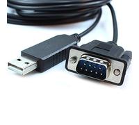 Washinglee USB-DB9 Cable de Control para Montura Skywatcher EQ6 y NEQ6, para Montura Orion Atlas EQ-G.