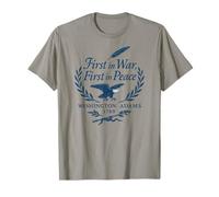 Washington Adams 1789 - Campaña de Padres Fundadores Arte Camiseta