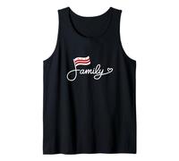 Washington, D.C. Familia Bandera Washington Heritage Word Art Camiseta sin Mangas