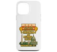 Washington D.C. Go-Go con una guarnición de pollo y salsa de mumbo Carcasa para iPhone 13 Pro Max