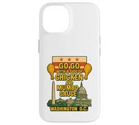 Washington D.C. Go-Go con una guarnición de pollo y salsa de mumbo Carcasa para iPhone 14
