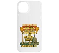 Washington D.C. Go-Go con una guarnición de pollo y salsa de mumbo Carcasa para iPhone 14 Plus
