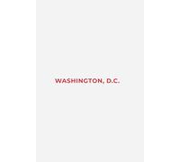 WASHINGTON, D.C. HORIZON - Premium Lined Journal | 6" x 9" | Soft Cover | 120+ Pages: A Clean, Modern Writing Notebook - Ideal for School, Office, or Everyday Reflection