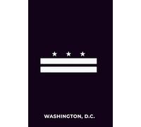 WASHINGTON, D.C. MIDNIGHT - Lined Journal | 6" x 9" | Soft Cover | 120+ Pages: A High-Quality Writing Notebook - Ideal for School, Work, or Thoughtful Gifts