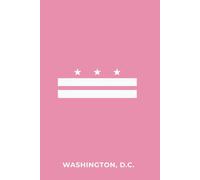 WASHINGTON D.C. PINK - Premium Lined Journal | 6" x 9" | Soft Cover | 120+ Pages: A Stylish Writing Notebook - Perfect for Everyday Notes, Journaling, or Gifting with Heart