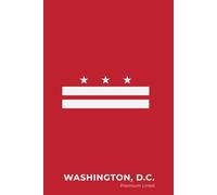 Washington, D.C. - Premium Lined Journal | 6" × 9" | Soft Cover | 120+ Pages | Red Flag Edition: A High-Quality Writing Notebook - Ideal for School, Work, or Thoughtful Gifts