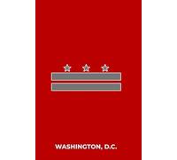 WASHINGTON, D.C. - SCARLET AND GRAY: Premium Lined Notebook Inspired by the Nation’s Capital