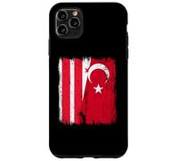 Washington D.C. Turquía Media Bandera Turkiye Washington Turco Carcasa para iPhone 11 Pro MAX