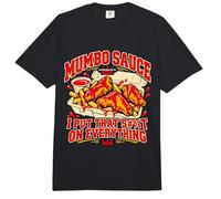 Washington DC Salsa Mumbo Pollo Frito Papas Fritas Retro Varsity Comfort Colors Adult Heavyweight T-Shirt
